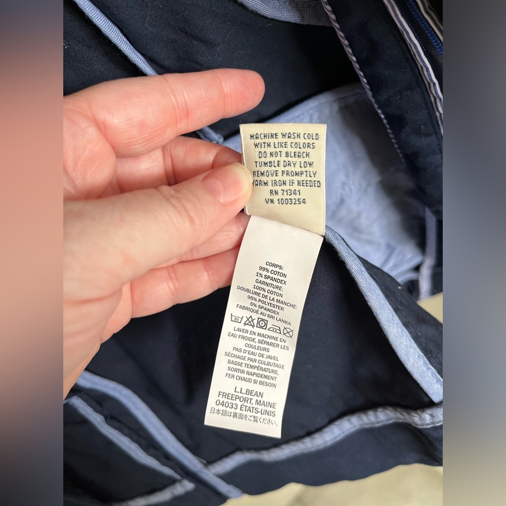 L.L. Bean Blazer Size Large - Picture 9 of 12